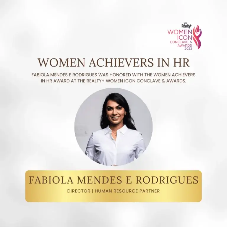 Bennet and Bernard Award - Women Achievers in HR - Luxury Real Estate Goa
