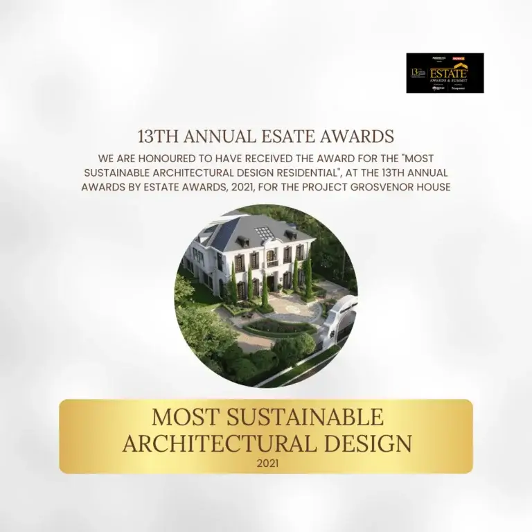 Bennet and Bernard Award - Most Sustainable Architecture Design- Residential - Luxury Real Estate Goa