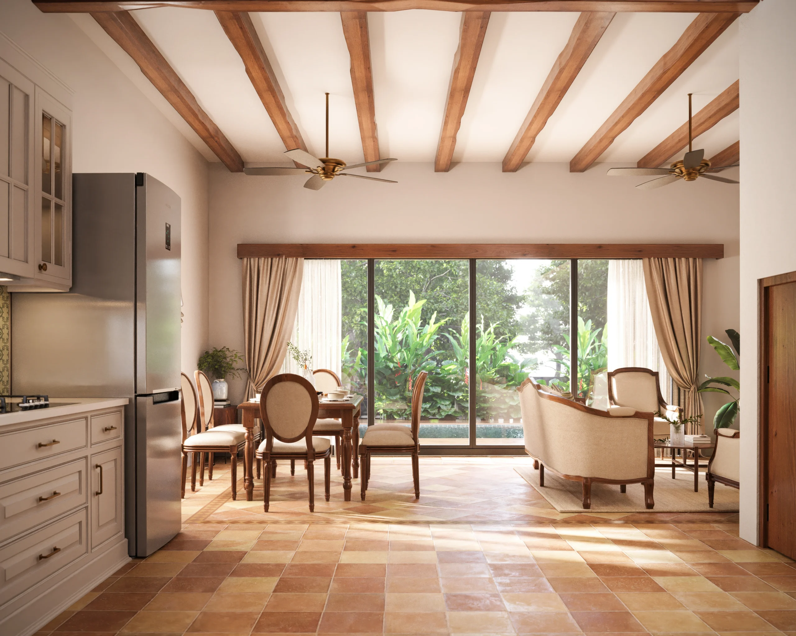 Luxury Villa Living Space in Goa for Sale - Casa De Caparica