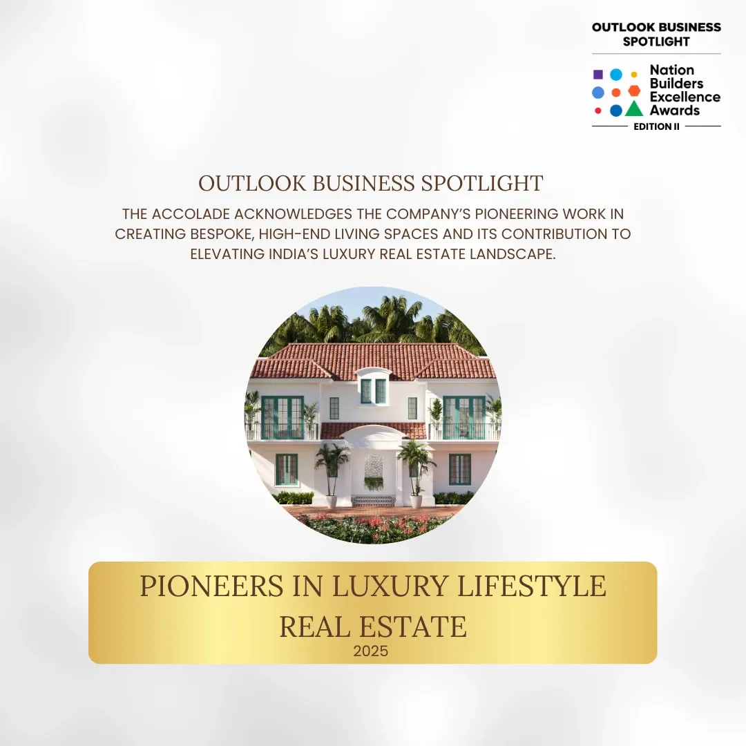 Bennet and Bernard Award - Pioneers in Luxury Lifestyle Real Estate 2025 - Luxury Real Estate Goa