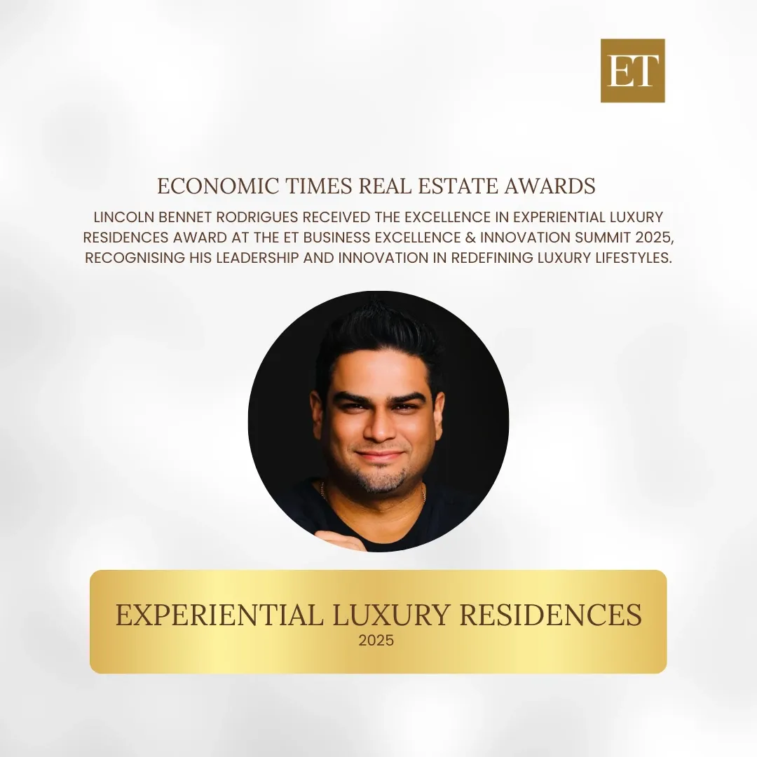 Bennet and Bernard Award - Excellence in Experiential Luxury Residences 2025 - Luxury Real Estate Goa